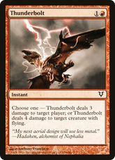 Relâmpago / Thunderbolt - Magic: The Gathering - MoxLand